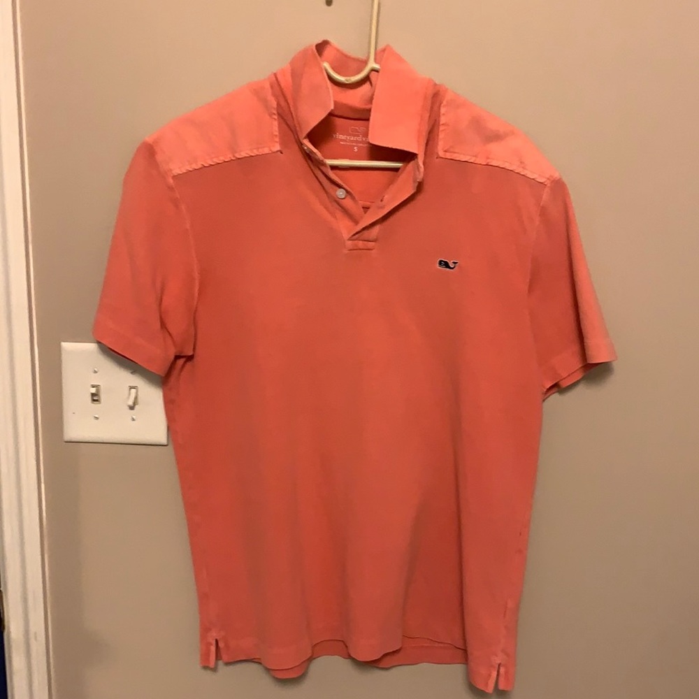 Small Salmon Vineyard Vines polo